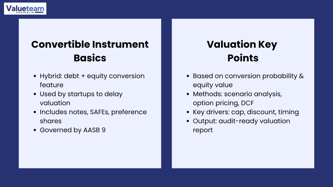 Convertible Instrument Valuation Guide